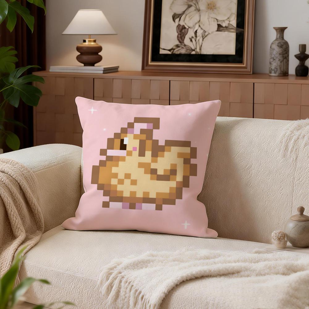 

Casual Stardew Valley Cushion Cover Cushion Cover Set 4Pcs 50x50 45x45 40x40 Pillowcase Decorative Sofa Home Decor 30X30cm