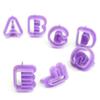 Neu 40 Pcs Alphabet Anzahl Charakter Brief Cookie Cutter Fondant Kuchen Keks Form Kuchen Dekorieren