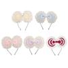Lace Bows Headbands Party Hair Accesory For Women Elegant Design Suitable For Parties And Cosplay Event