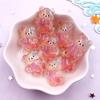 12Pcs Resin Colorful Kawaii Swan Dinosaur Cat Rabbit Butterfly Bear Figurines Flatback Rhinestone DIY Bow Decor Scrapbook Crafts