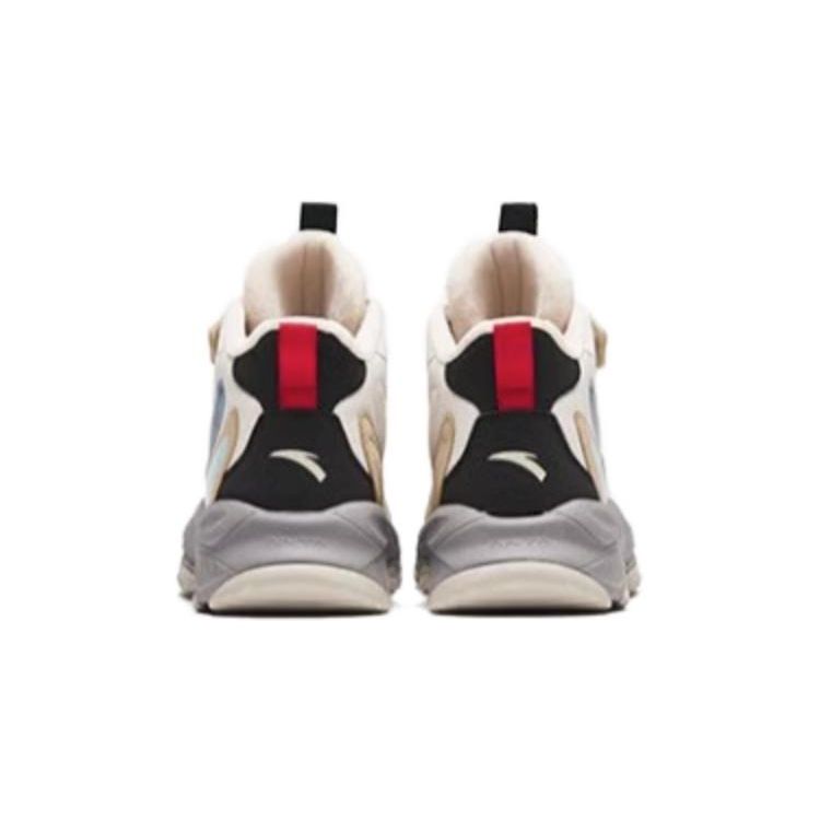 Anta Kids Casual Versatile Non-Slip Wear-Resistant Shoes Kids Shoes Gray Black A312346922-1