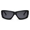 European and American babes rectangular YK sunglasses women's myopia glasses fashion ins popular glasses personalized street ink