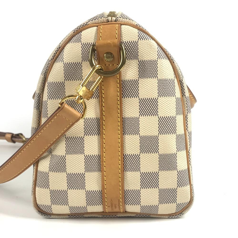 Louis Vuitton N40608 Damier Azur SpeedyBandouliere 25 Hand Bag Shoulder Bag
