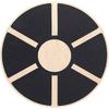 Six Sides Core Training Board Wooden Core Strength Trainer Round Balance Training Board  Home
