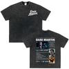 Rapper Dani Martin Tour Gráficos de Moda Camisetas Hombres Mujeres Moda Alta Calidad Camiseta Algodón Casual Holgada Vintage Lavadas Camisetas