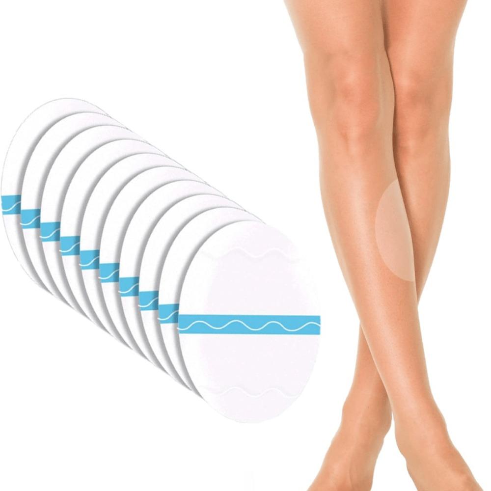 10 ks náplastí proti oděru stehen z TPU a netkané textilie, samolepicí, průhledné, neviditelné náplasti na ochranu stehen