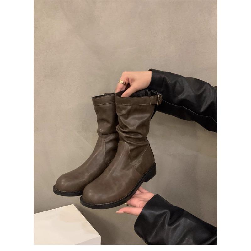 

Женская мода Сто Мягкие Эластичные Удобные Ботильоны Амортизирующие Противоскользящие Повседневные Спортивные Ботинки Мартин 40 коричневый