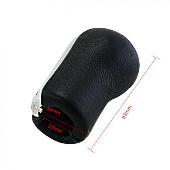 New 6 Speed Manual MT Aluminum Leather Gear Stick Shift Knob Shifter For Toyota