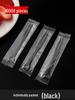 Shixun Premium Individually Wrapped Heart Plastic Fruit Forks