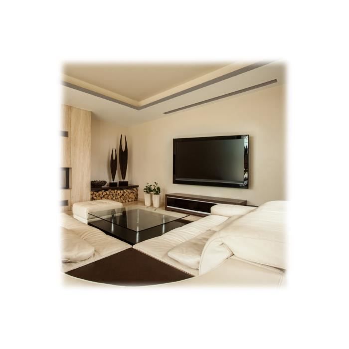 Support mural pour écran plasma/LCD Ewent EasyFix EW1503 - Noir - Taille d'écran recommandée : 37"-70"