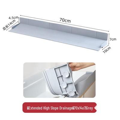 Silicone Water Retaining Strip with Suction Base