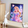 Disney Themed Diamond Painting Kit Princess Castle Magical Butterflies Handmade Diy Beginners Craft Lovers Home Decoration