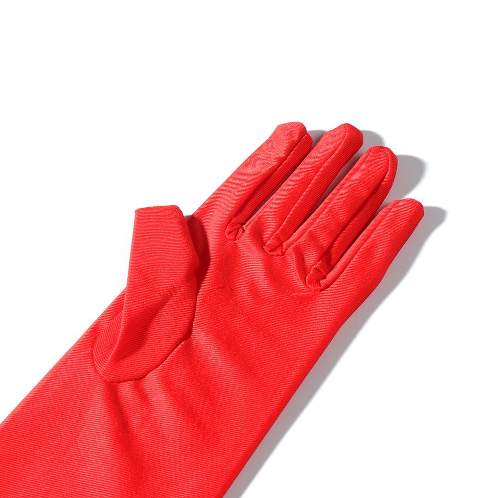 Lady Opera Bridal Wedding Gloves Satin Long Prom Costume