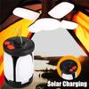 Außenbeleuchtung LED Blatt Campinglampe Hängende Notfall-Solar-USB-wiederaufladbare Zelt-Campinglichter Angel-Reise-Laternen