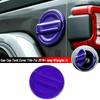 Fuel Door Tank Filler Lid Gas Cap Cover Trim For Jeep Wrangler JL 2018+ Purple