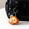 Mini Butt Keychain with Fart Sound Effect LED Light Anxiety Stress Relief Lighted Butt Key Ring Backpack Handbag Hanging Decoration