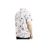 Nike T Shirts Men's White Crew Neck Moderate Straight Fit ck3013-100