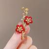 Sunward Growth Sunflower Brooch: Elegant Women's Corsage Pin for College Entrance Suits