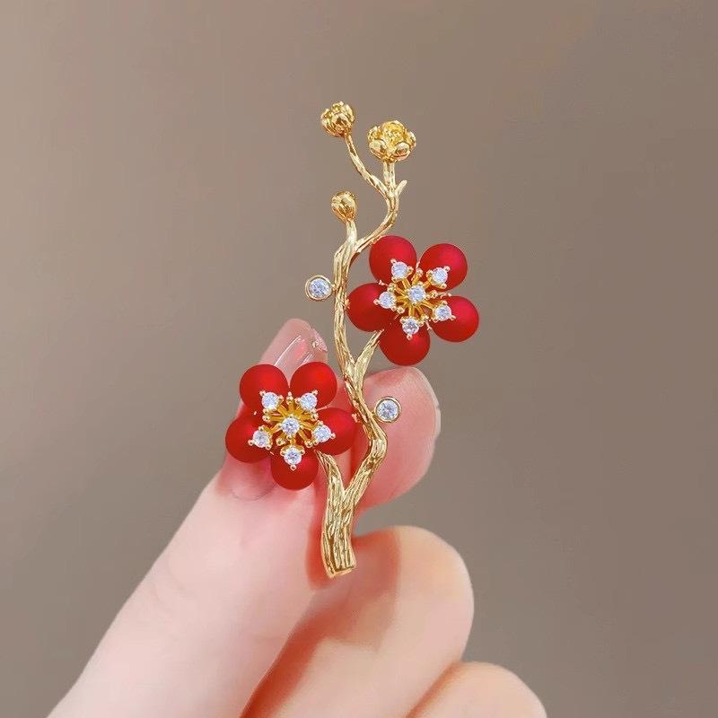 Sunward Growth Sunflower Brooch: Elegant Women's Corsage Pin for College Entrance Suits