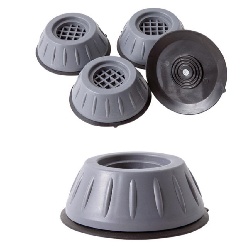 

Регулируемые Нескользящие Ножки для Стиральной Машины - Амортизирующие, Бесшумные, Виброизоляционные, Водонепроницаемые, Поднимающие Поддоны-Основания