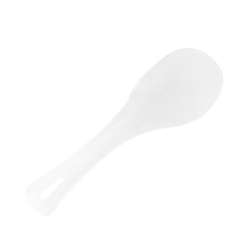 Cucchiaio per Riso Antiaderente, Spatola Speciale per Servire il Riso per Cuociriso Domestico, Cucchiaio Trasparente Grande da Parete per Servire il Riso