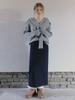 Teuwi Felsi Brushed Raw Denim Long Skirt