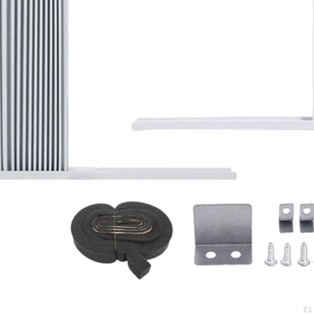 Window Air Conditioner Side Panel Portable cessories Replement with Frame for
