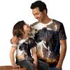 Leopard Men's Shirts Short Sleeve Shirt Unisex Youth Apparel
