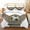 Sports Duvet Cover King Size Bedding Soccer Home Textiles 3D Printed Soft Quilt Cover Woman Man Bedding Cover Bed Sets