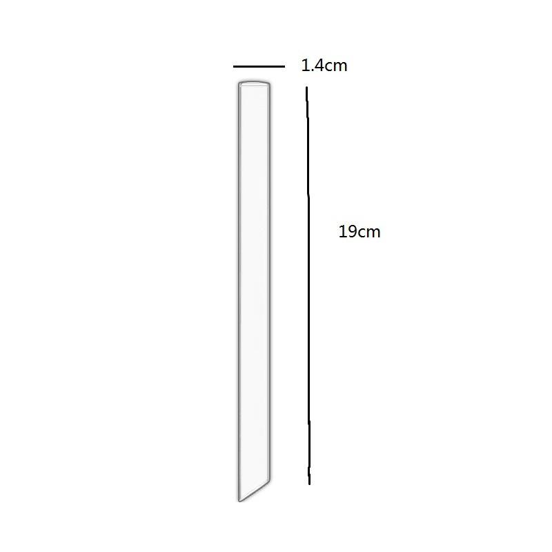 

Стеклянные трубочки для питья многоразового использования для горячих или холодных напитков, изогнутые/с плоским горлом