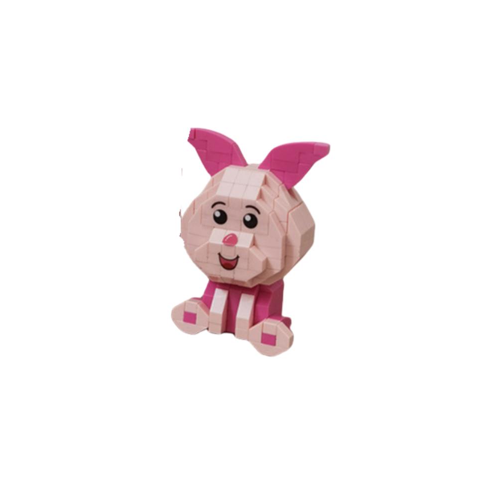 Cute Granular Building Blocks, Mickey Mouse, Minnie, And Duck Building Block Assembly Toys, Suitable For Boys And Girls'