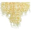 12 TEILE/SATZ Künstliche Blumen Seide Glyzinien Rebe Hängende Blume für Hochzeit Garten Floral DIY Wohnzimmer Büro Dekor