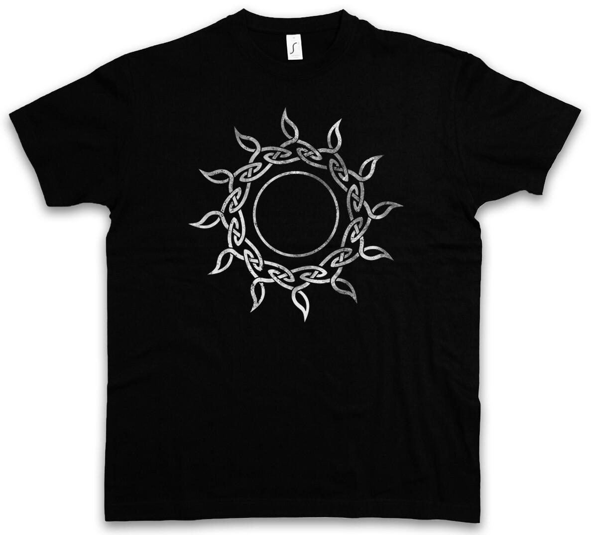 CELTIC SUN T-Shirt Mens Womens Tees Top Cross Celts Religion Symbol Sign Culture Tattoo Signe XL