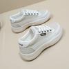 Spring White Shoes New Korean Style Ins Female Student Height Increasing Sports Board Shoes Fashionable Casual Shoes Street Shooting Q821