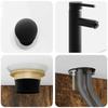 Bathroom Furniture Set 4 pcs Smoked Oak