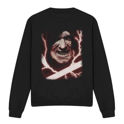 STAR WARS Unisex Adult Sheev Palpatine Face Sweatshirt