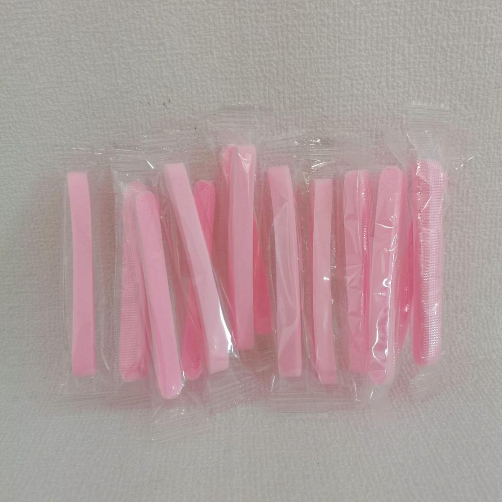 Individually Wrapped Compressed Face Cleansing Cotton Puff - Single Use Makeup Remover Sponge