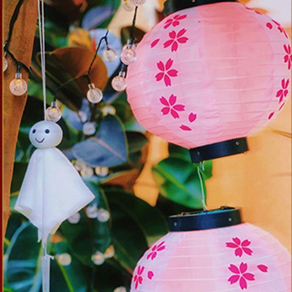Cherry Blossom Printed Winter Melon Lantern Waterproof Festival Lantern Hanging Lantern  Tavern