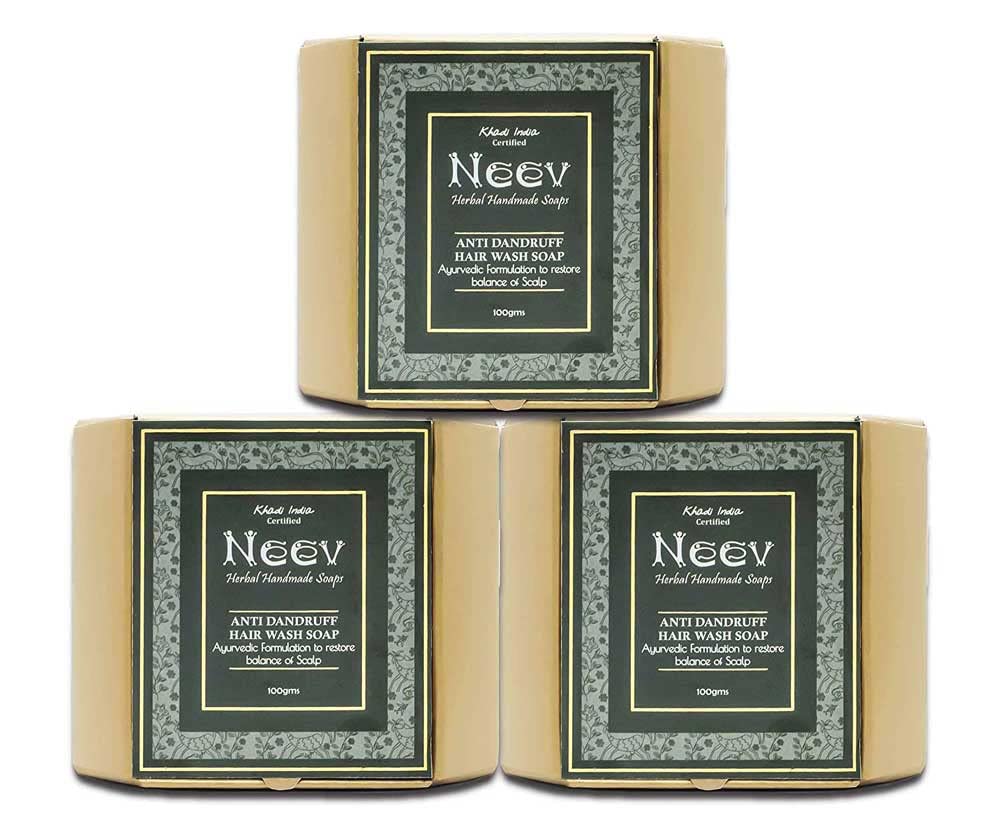 

Handmade Neev Trifla Hair Soap 100g 3 sets AYURVEDA NEEV Trifla Hair Soap