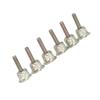 6 Pcs Chainsaw Brake Handle Screw Aluminum M4 MS260 Chainsaw Cutter Parts Screw For Stihl 024 026
