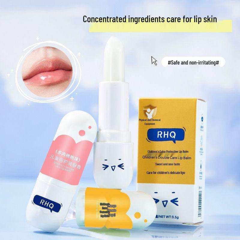 RHQ Kids' Hydrating Lip Balm: Moisturizing Anti-Chap Protection for Autumn & Winter