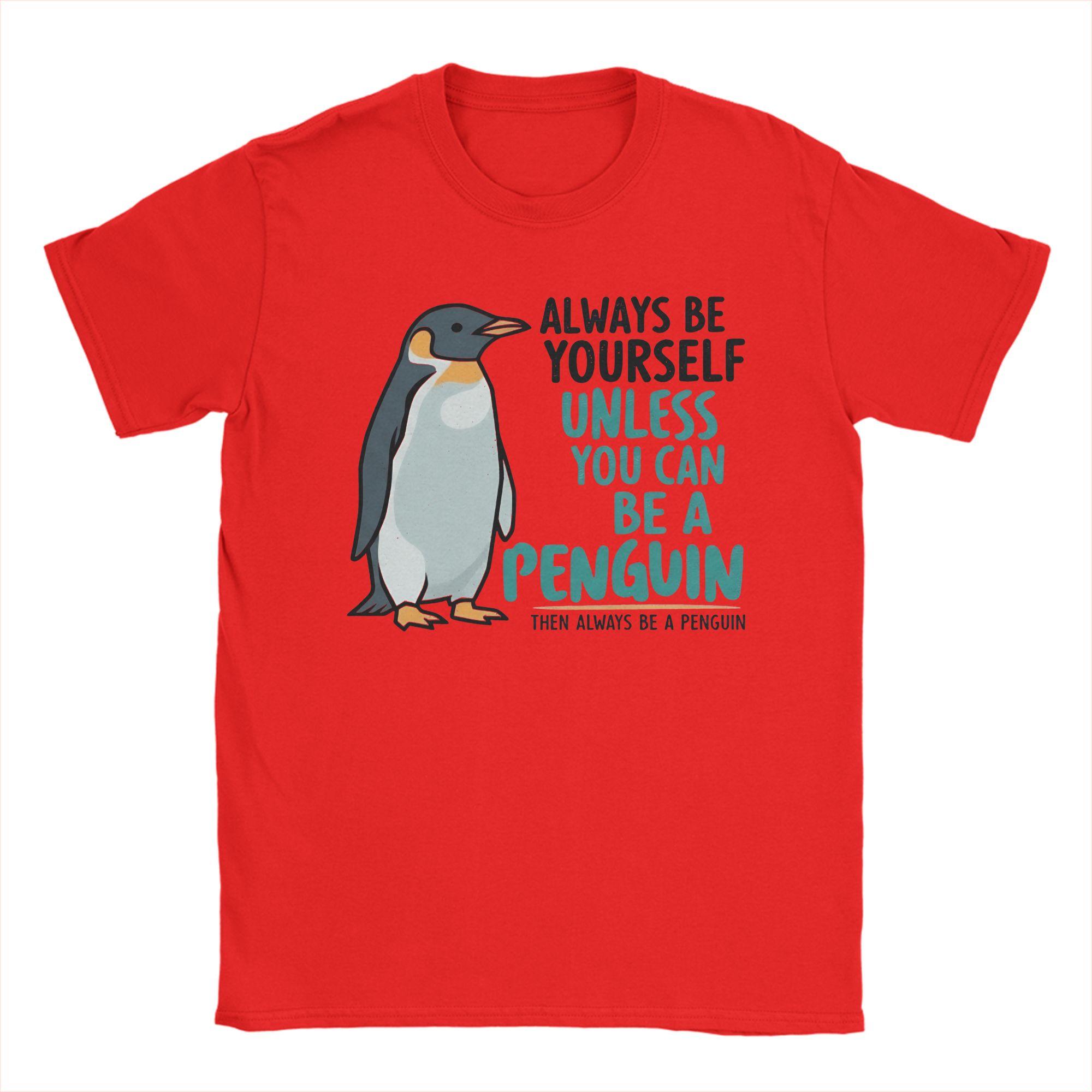 

Unisex TShirt Nihilist Penguin TShirts Hipster Beach Tees Vintage Casual Cotton Tops Plus Size 6XL S