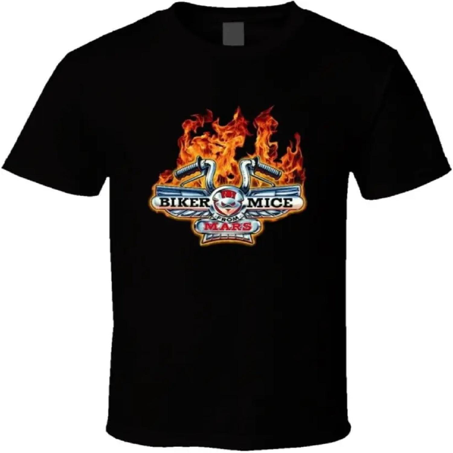Biker Mice from Mars Retro Cartoon T Shirt S