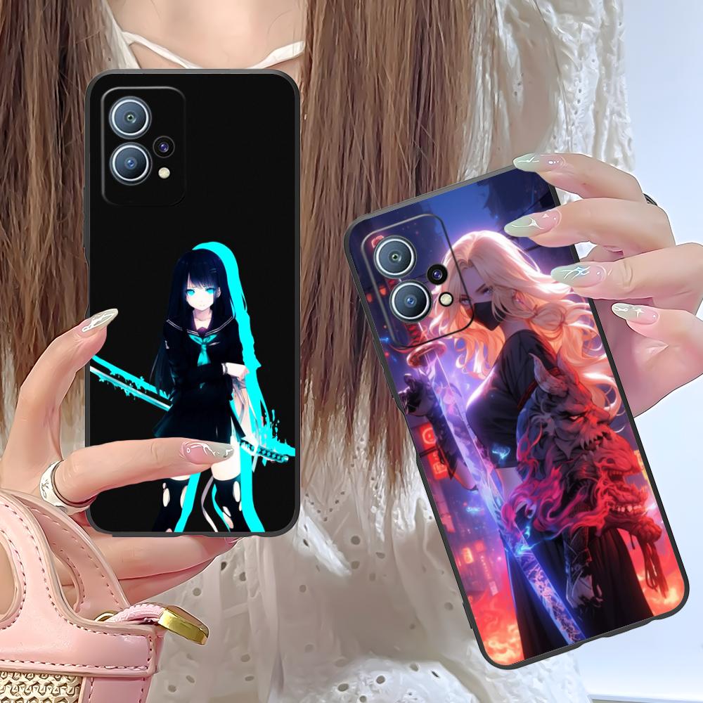 Anime Girl Mobile Phone Case for Huawei P60 P50 P40 P30 P20 P10 P9 P8 Pro Lite Plus Colorful Printing Cover Cover Pretty