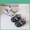 Summer Baby Toddler Open Toe Shoes With Magic Tape For Boys Girls