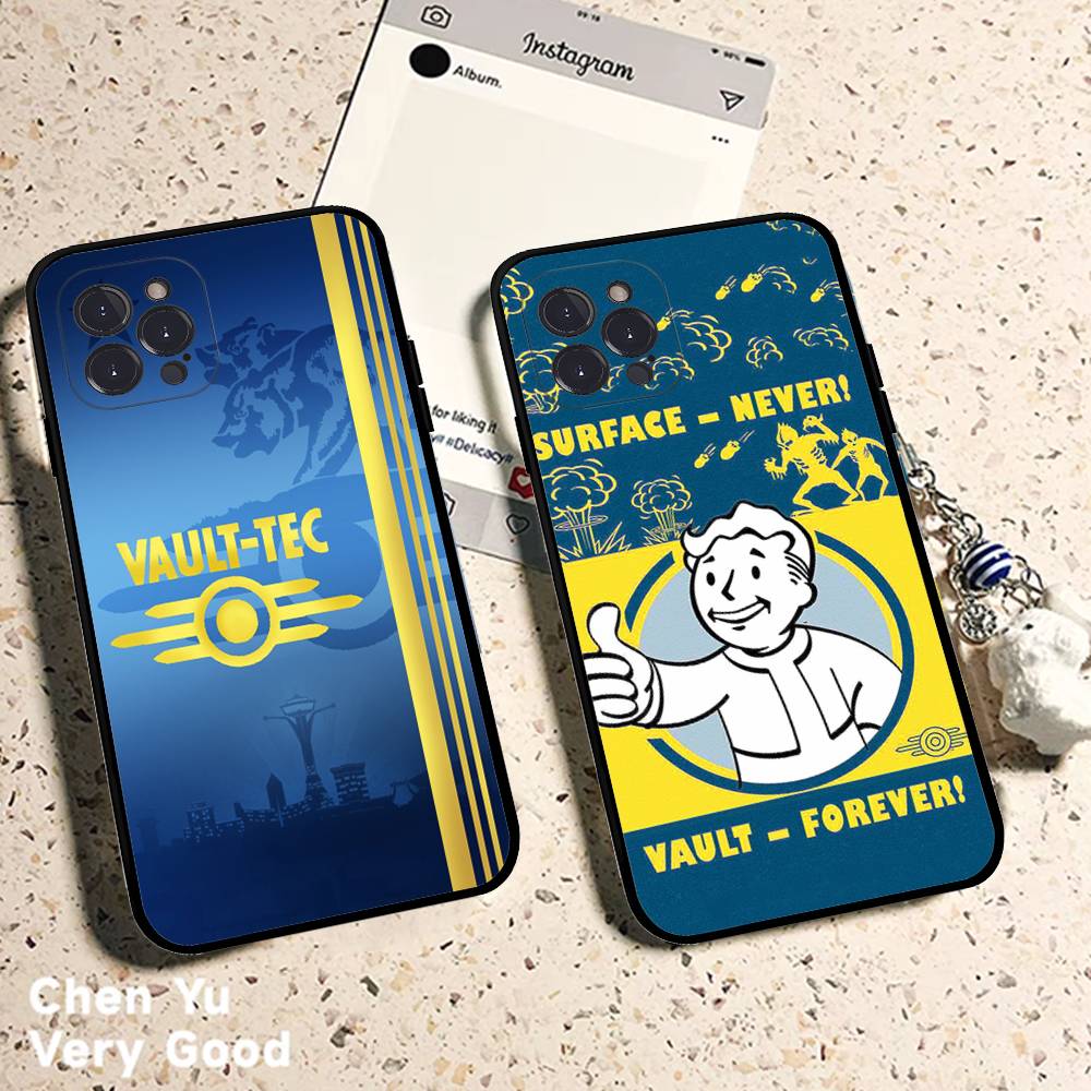 F-Fallout S-Series 4 Cool Game For IPhone 17 16 15 14 13 12 11 Pro Max 13 17Air Shockproof Soft Phone Cases Coque