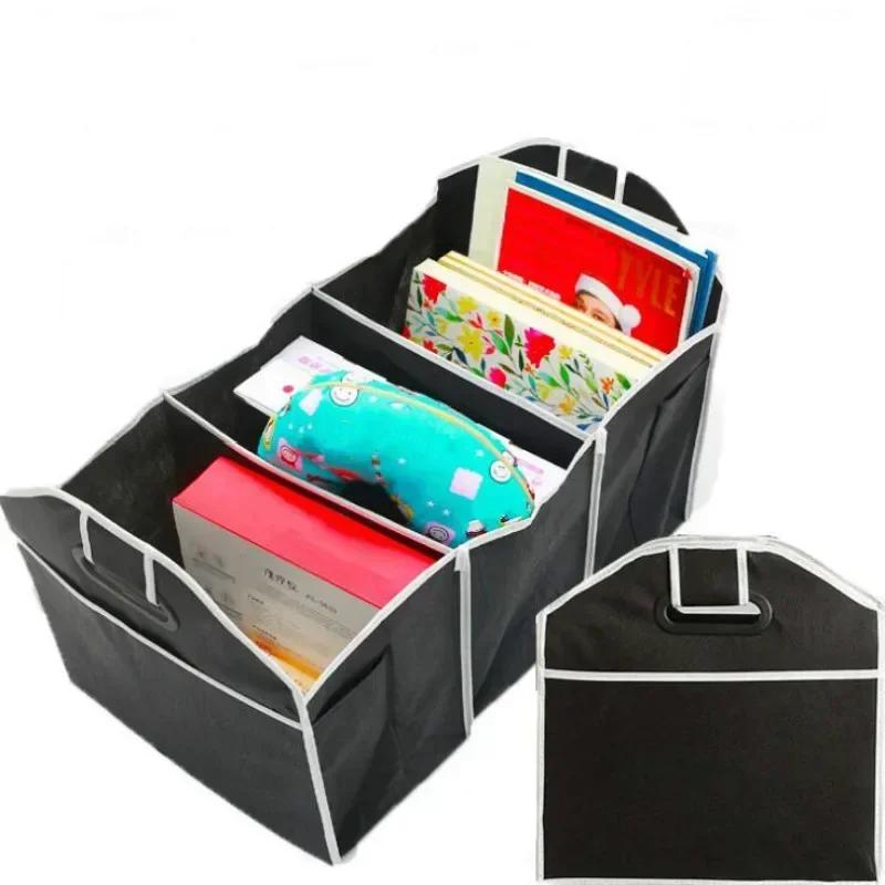Car Trunk Organizer Folding Organizer Multi Pockets Large Capacity Storage Bag Organizer Storage Box Container Accessories