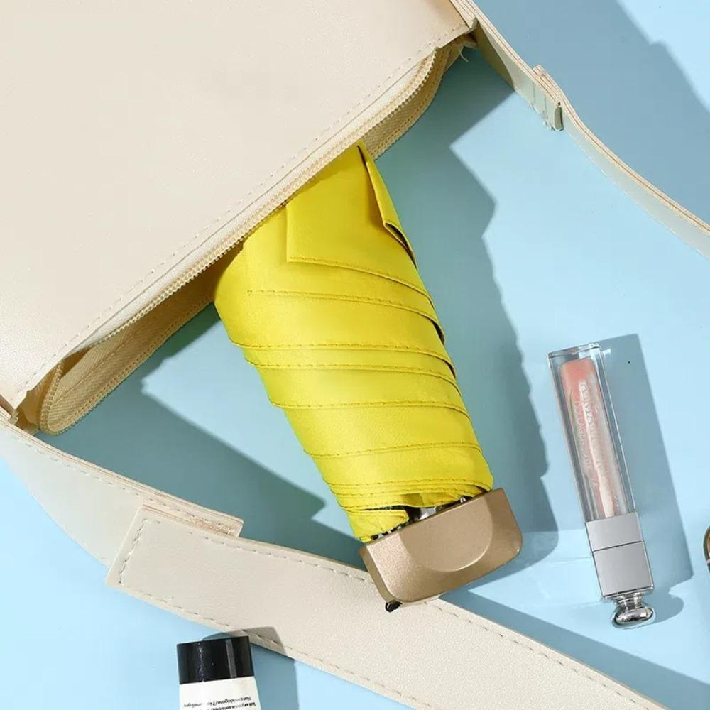 UV Protection Mini Sun Umbrella Ultraviolet Protection Pocket Parasol Capsule  Outdoor