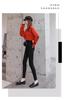 Women's High-Waisted Elastic Skinny Leggings - Plus Size Slimming Pants for Spring and Autumn