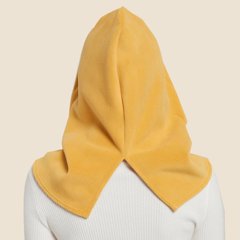 Femme Hiver Chaud Cagoule Bonnet Peluche Chapeau de Ski Cache-Visage Cyclisme Bonnet d'Hiver Tête Cou Visage Chauffant Écharpe Polaire